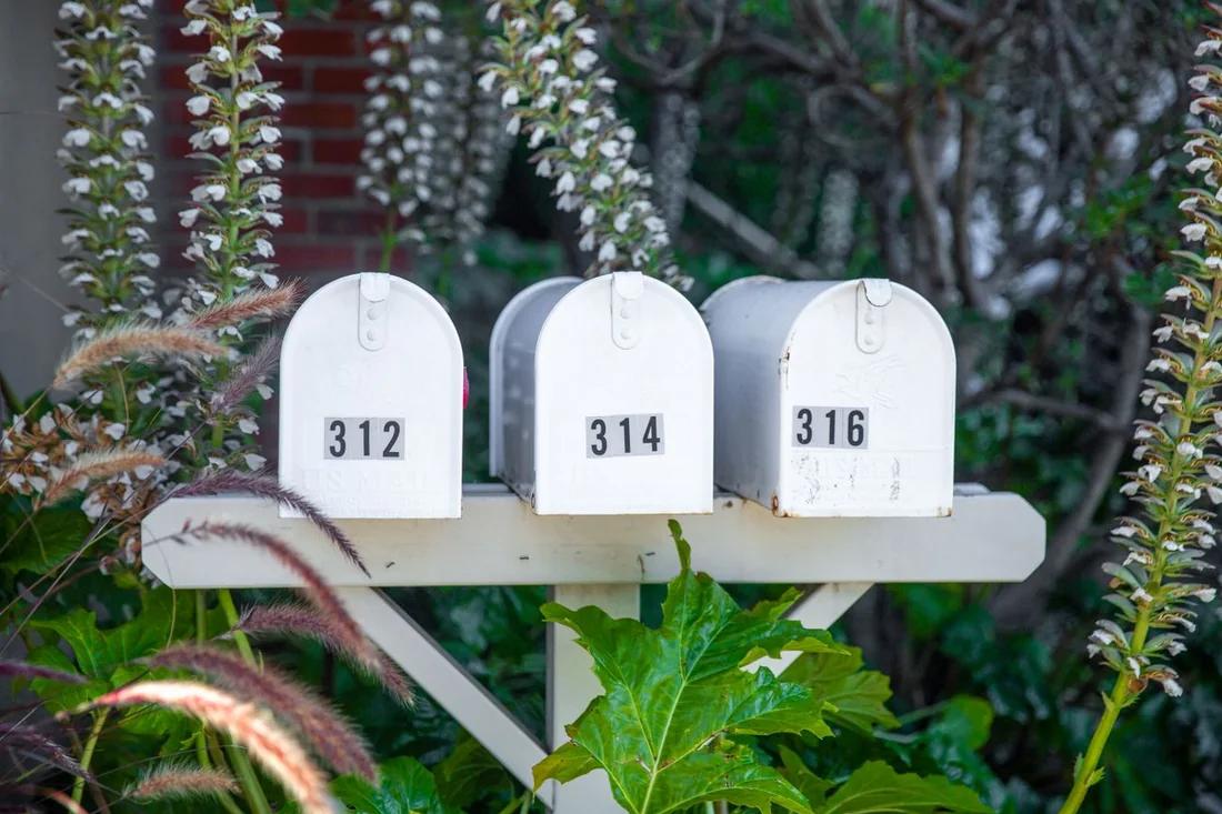 Changement de cylindre de boîte aux lettres