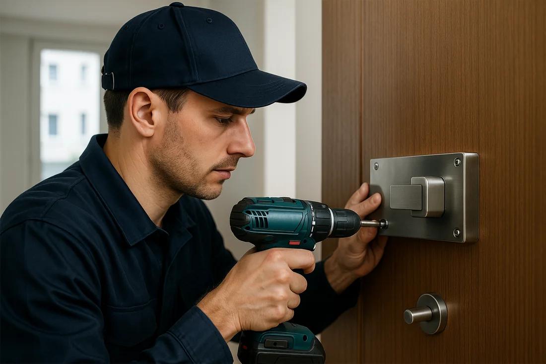 Installation de verrou de sécurité